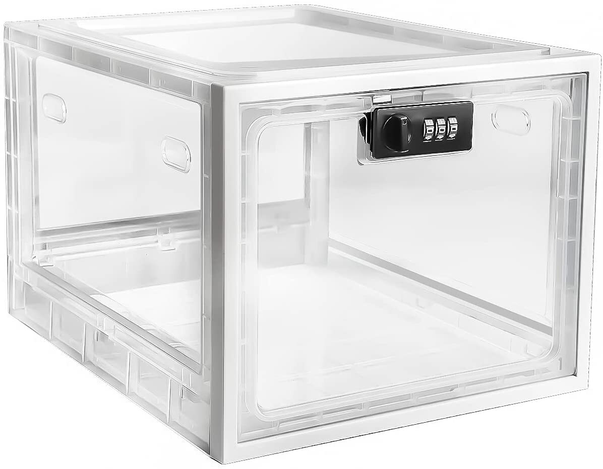 Lock Box with Combination for Food Snack Lunch Medication Refrigerator PhoneJail