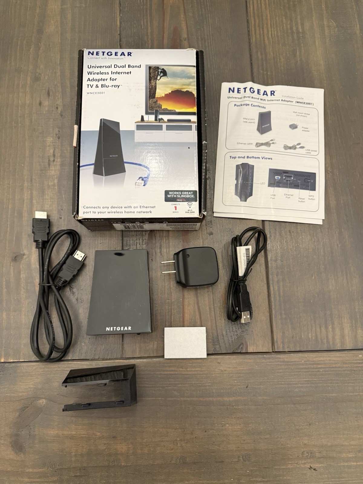 Netgear WNCE3001 TV & Blu-ray Universal Dual Band Wireless Internet Adapter