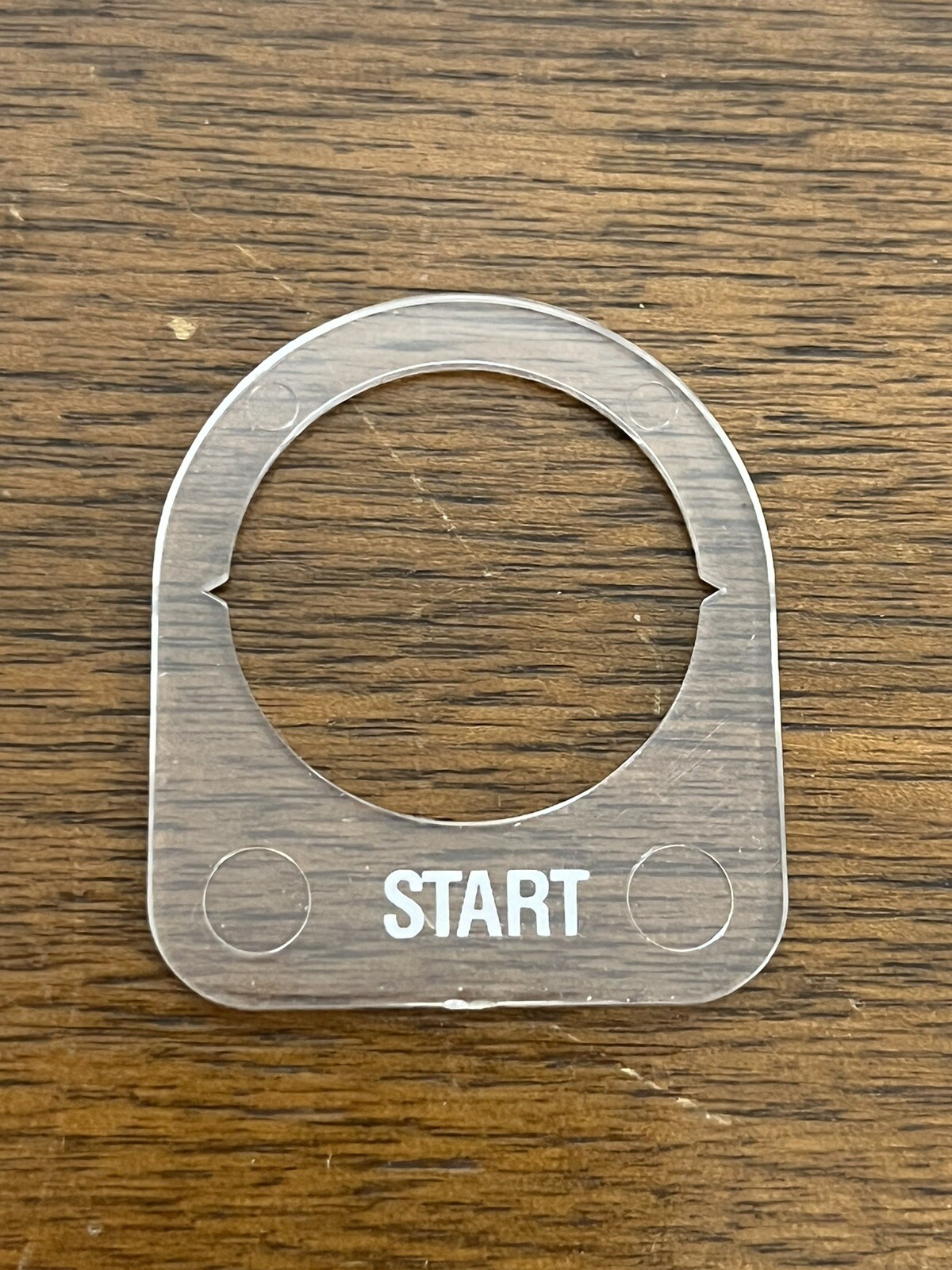 Plastic START Button Art   ARCADE VIDEO GAME PART