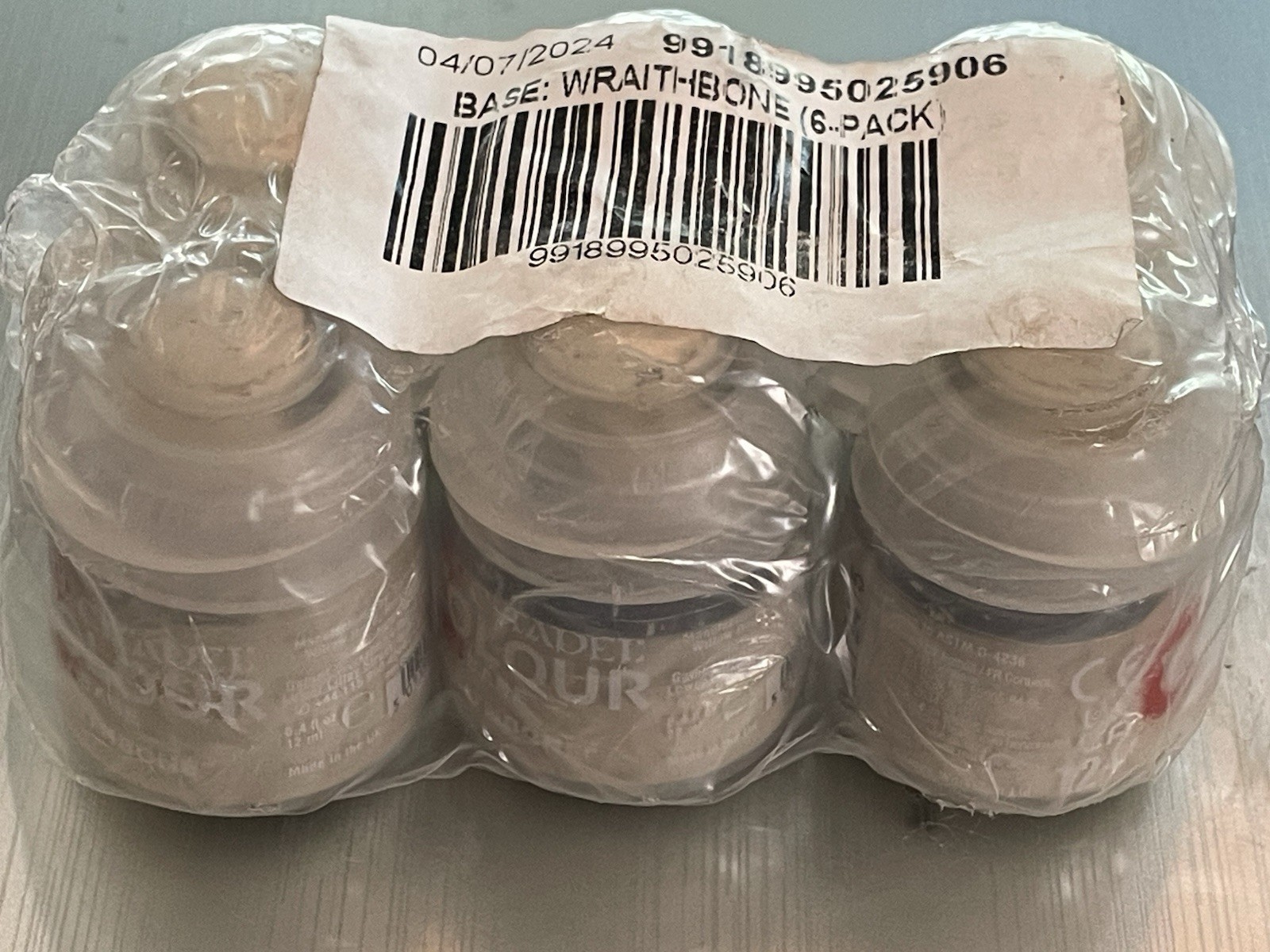 Citadel Colour Paint Base Wraithbone 12ML  Warhammer 40k 6 Pack