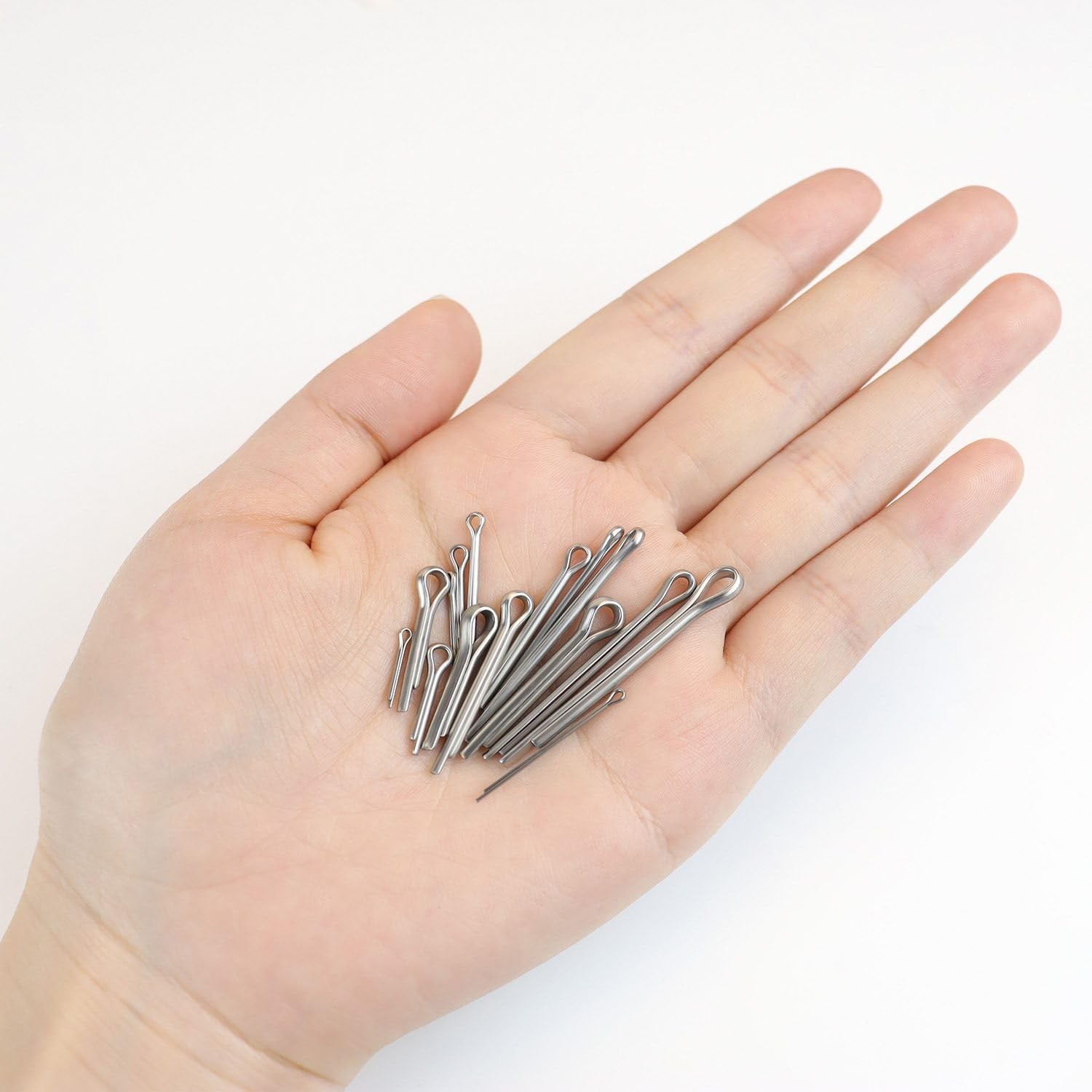 Stainless Cotter Pins 150pc Assortment 15 Sizes Hardware