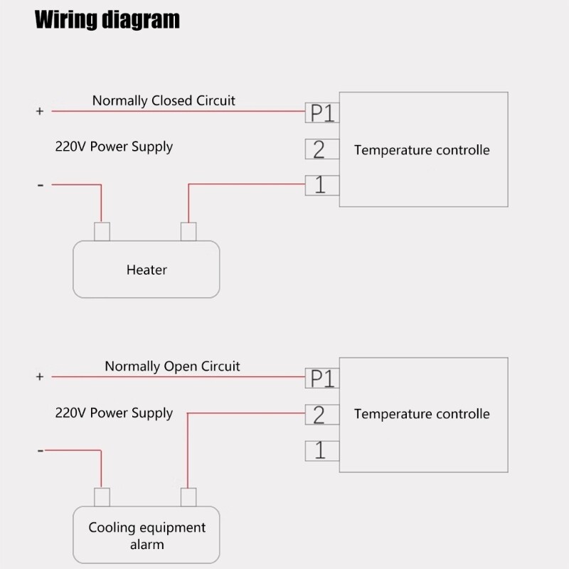 Temperature Capillary Thermostat Controller for Box AC220V