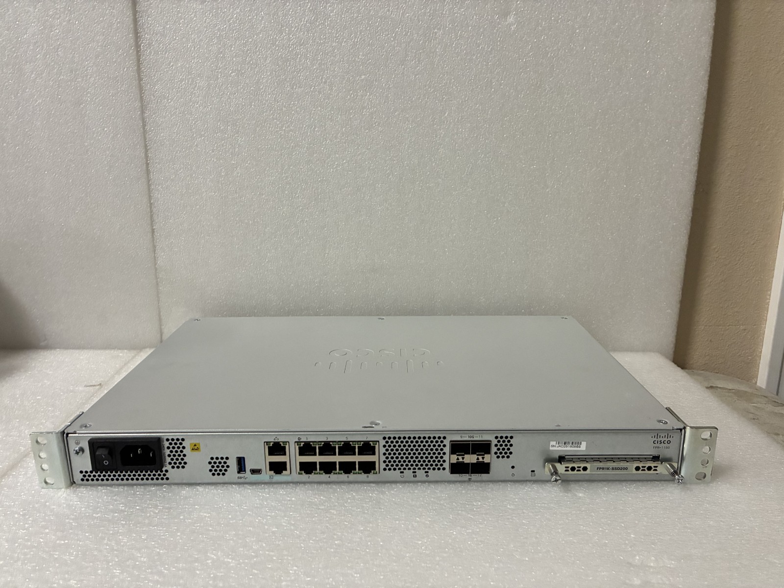 Cisco Firepower FPR1150-ASA-K9 Firewall Security Appliance  SSD200 Clean Serials