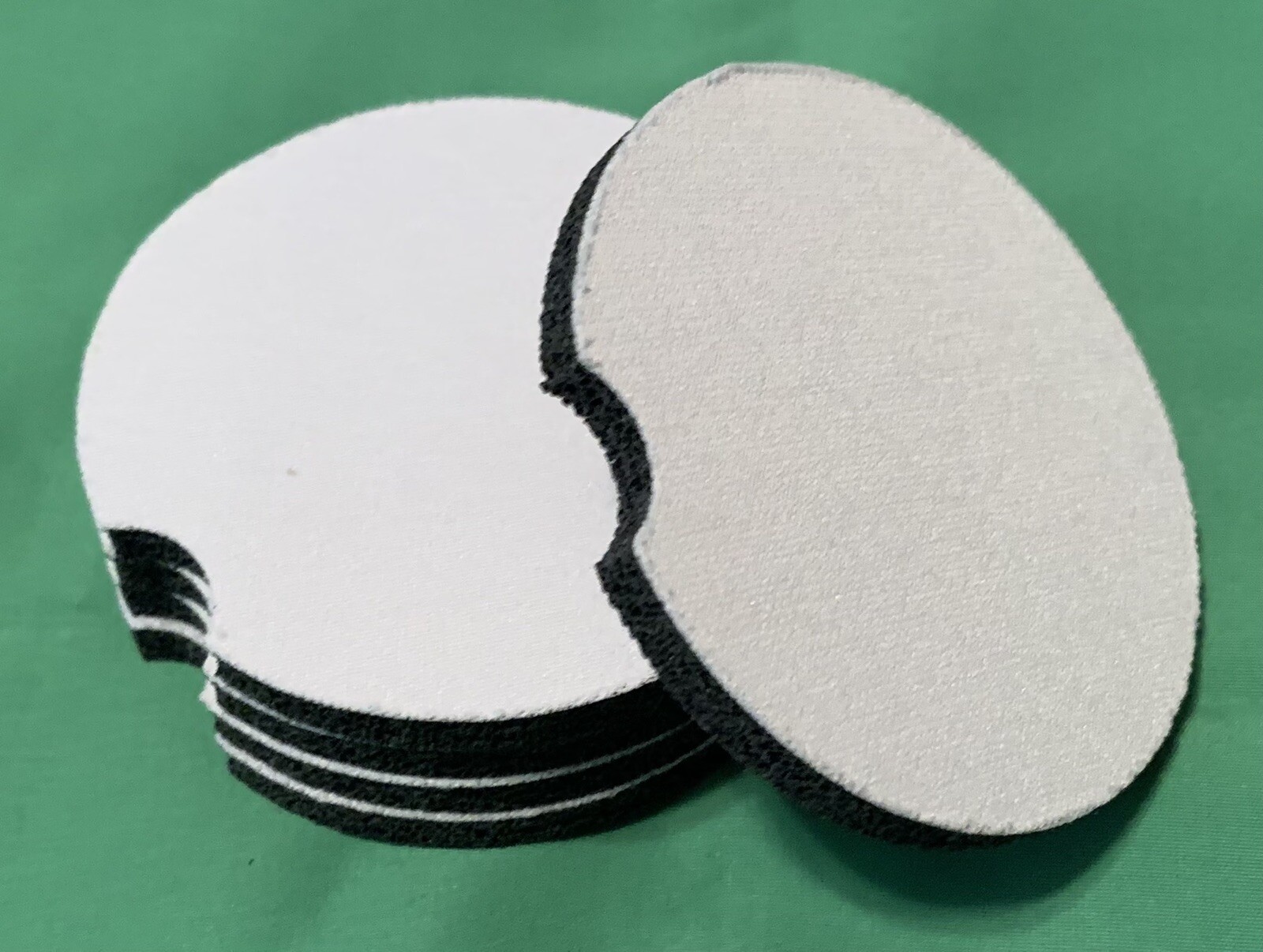 Sublimation Car Cup Coasters Blank Sublimation Cup Coasters Blanks with 1 Pc
