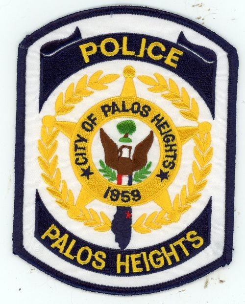 ILLINOIS IL PALOS HEIGHTS POLICE NICE SHOULDER PATCH SHERIFF