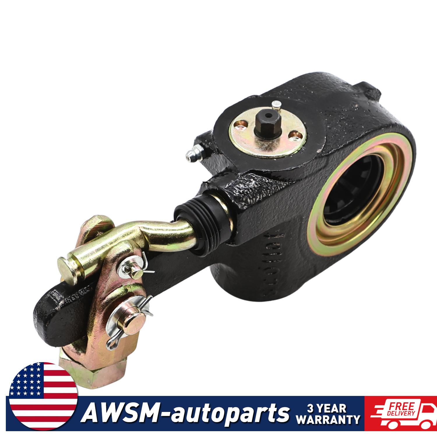 10 Spline 5.5 Inch Automatic Slack Adjuster For Gunite AS1132 1381011 H26381