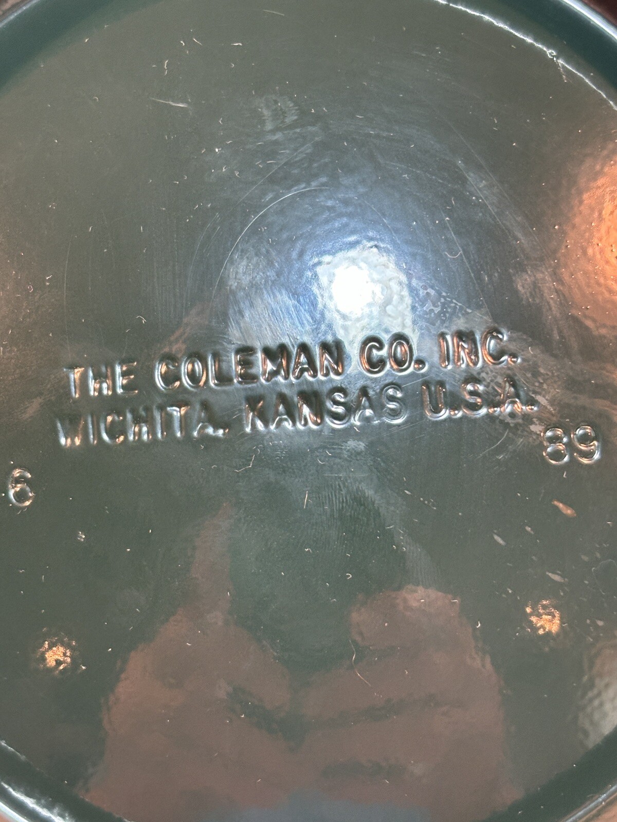 Coleman 288 Lantern Fount Dated 6/89 Adjustable Two Mantle.