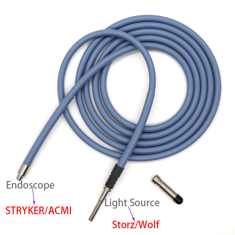 Fit for Storz/Wolf STRYKER/ACMI Light Source Fiber Optical Cable To Light Source