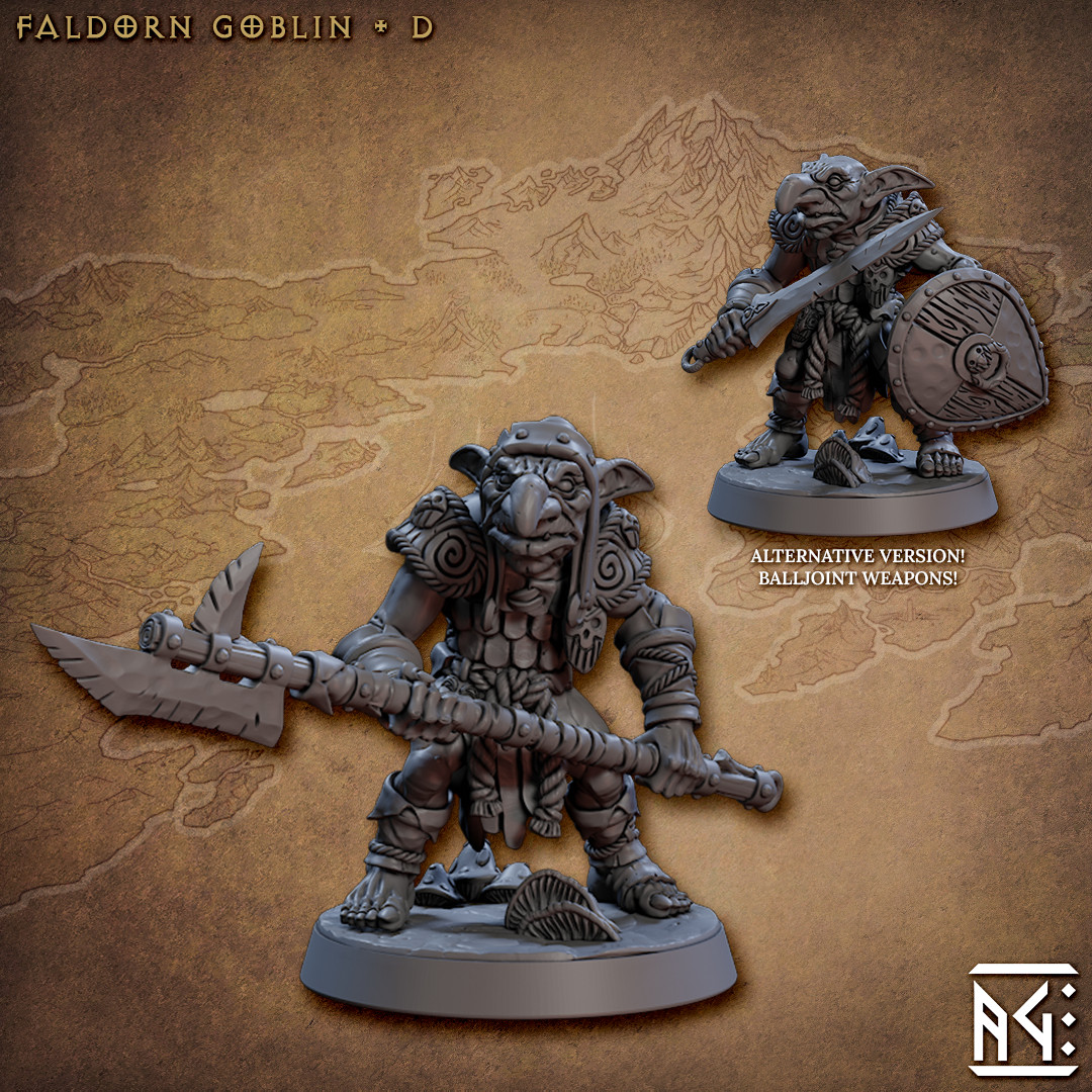 Goblin D - Alternate - Fighter - Artisan Guild - Dungeons and Dragons