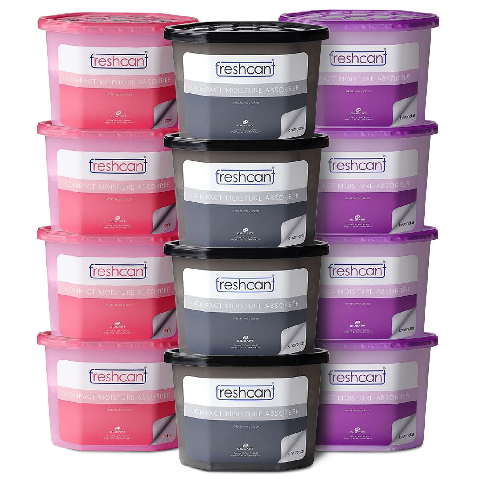 Moisture Absorber Bundle, Room and Closet Freshener, Moisture and Odor Absorb...