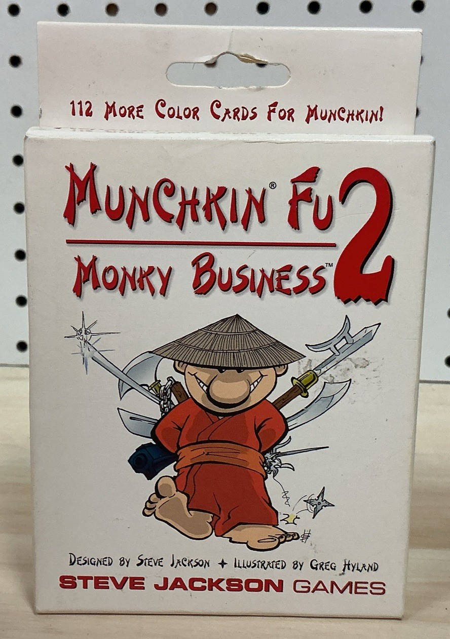 Munchkin Fu 2 Monky Business Steve Jackson Games NIB 1441