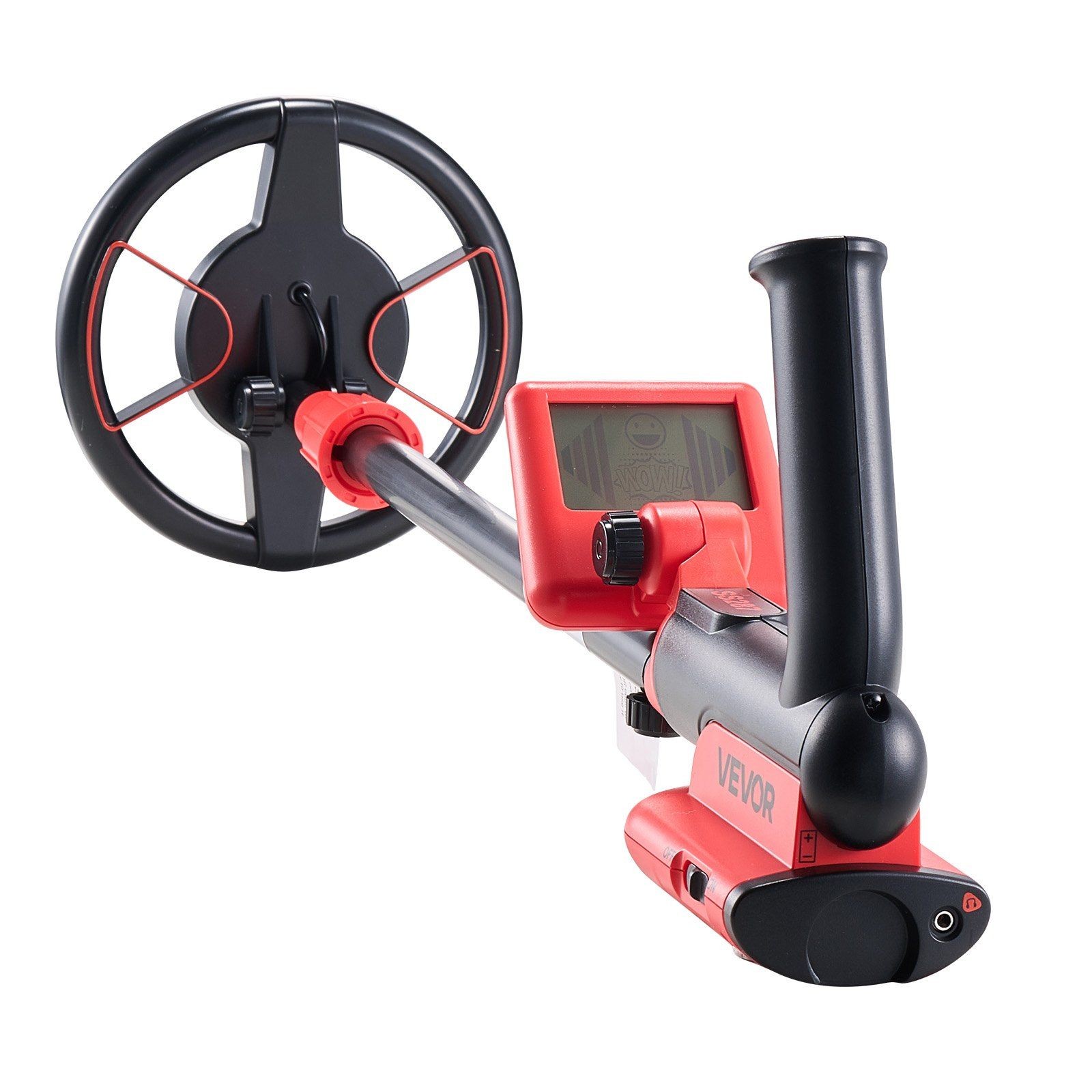 Gold-Finding Metal Detector: 6" IP68 Coil, LCD, 5.8kHz, Adjustable 22.8-33.8"