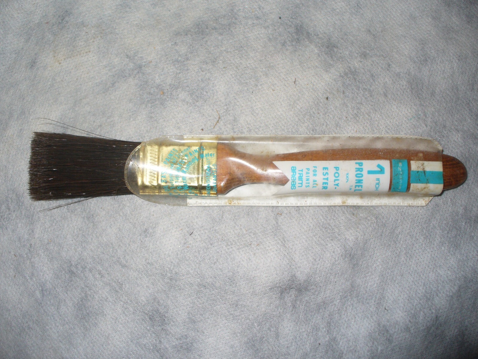 Vintage EZPaintr 1" Pronel 100% Polyester New Paint Brush