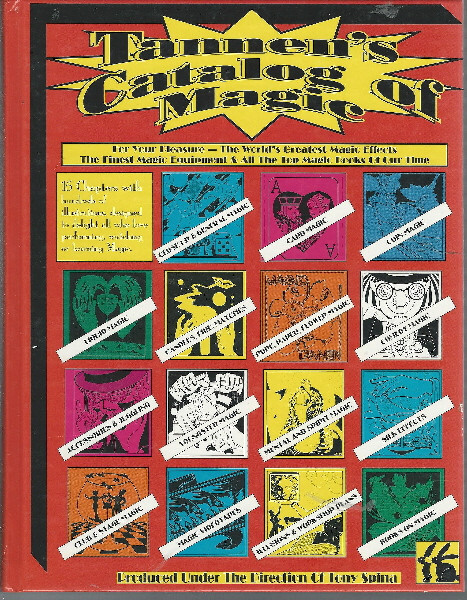 "VINTAGE" TANNEN'S CATALOG OF MAGIC #17 - 330 PAGES - NEW