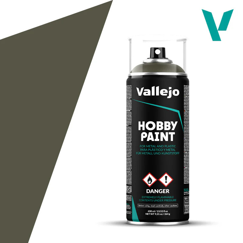Vallejo 28.003 Russian Green 4BO 400ml Spray "AFV"
