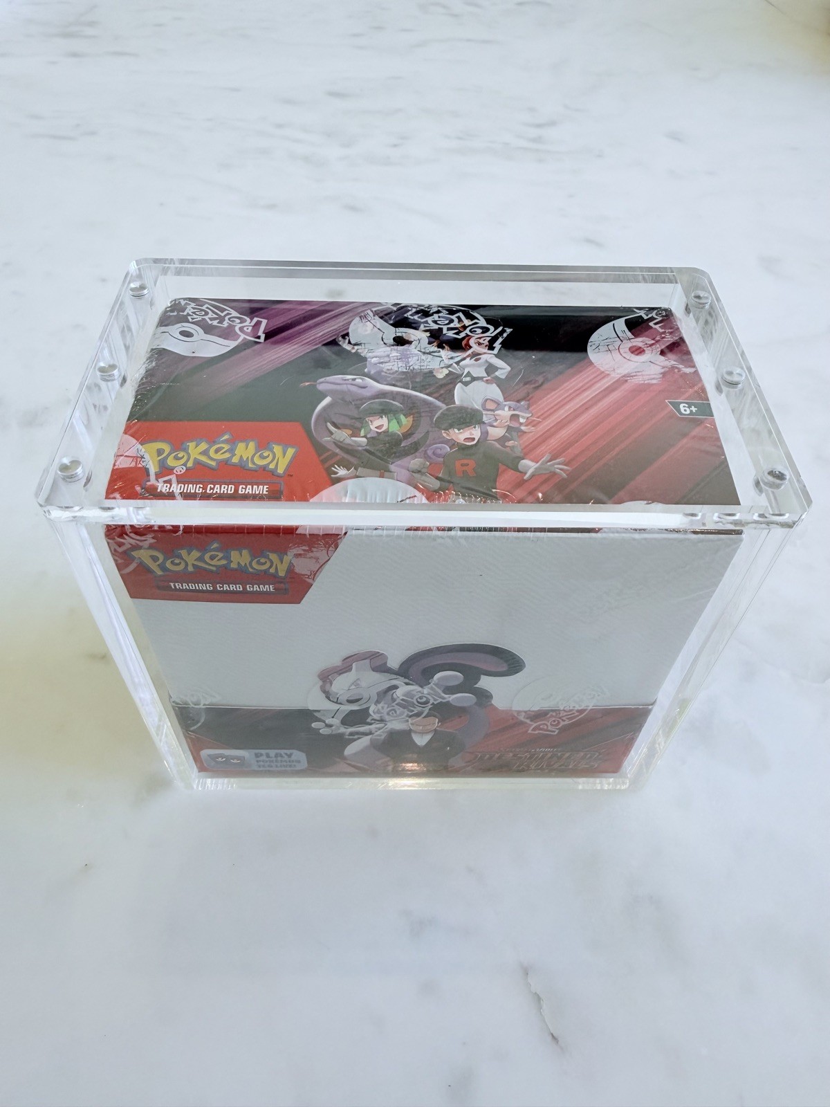 Pokemon Booster Box BB Acrylic Display Case Magnetic Lid UV Protection Premium