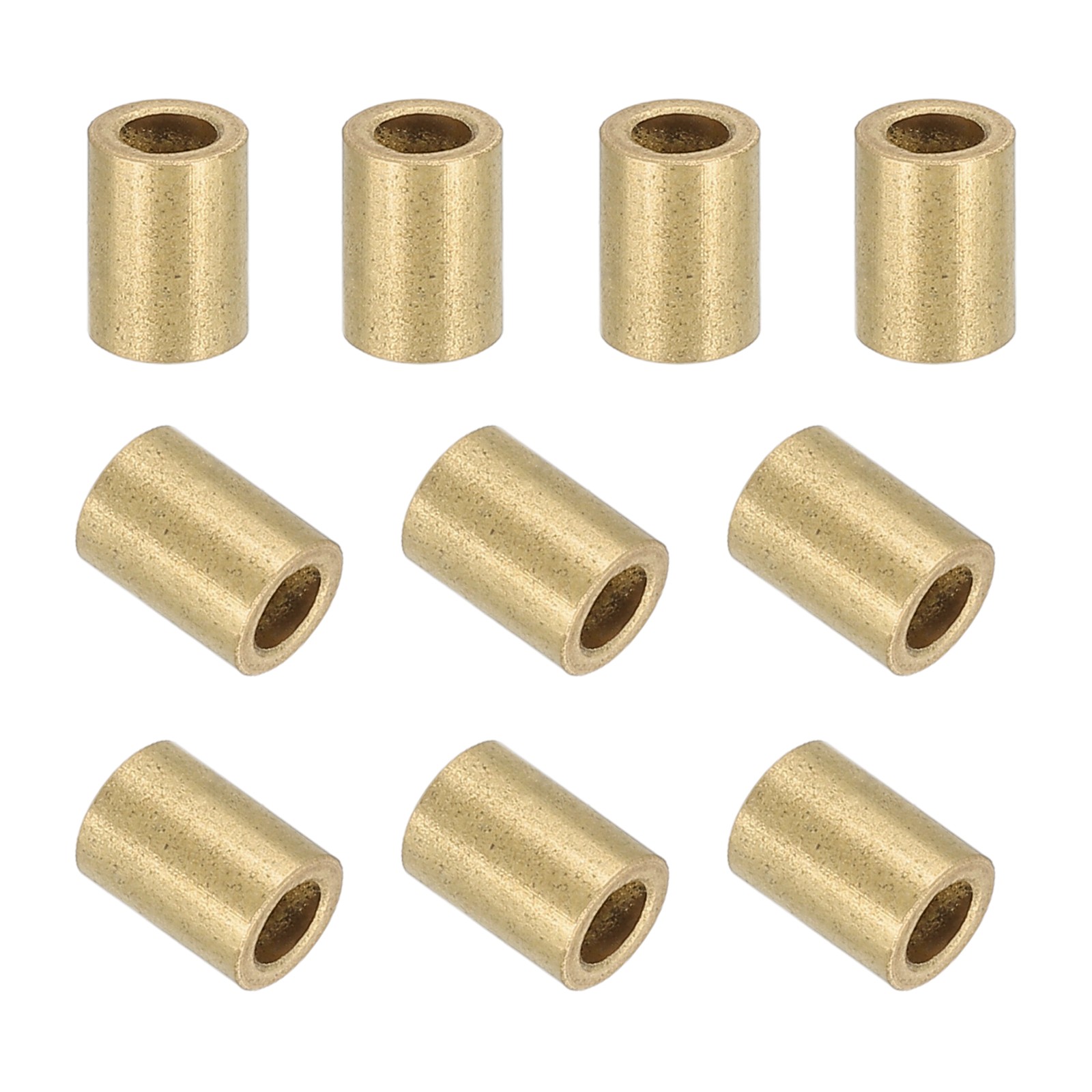 40 Pcs 3x5x7mm Sleeve Bearings Self-Lubricating Sintered Bronze Bushings