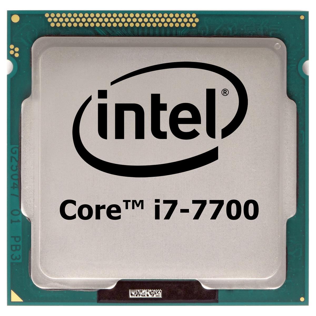 Intel Core i7-7700 (4x 3.6 GHz) SR338 CPU Processor Socket 1151 (#4266)