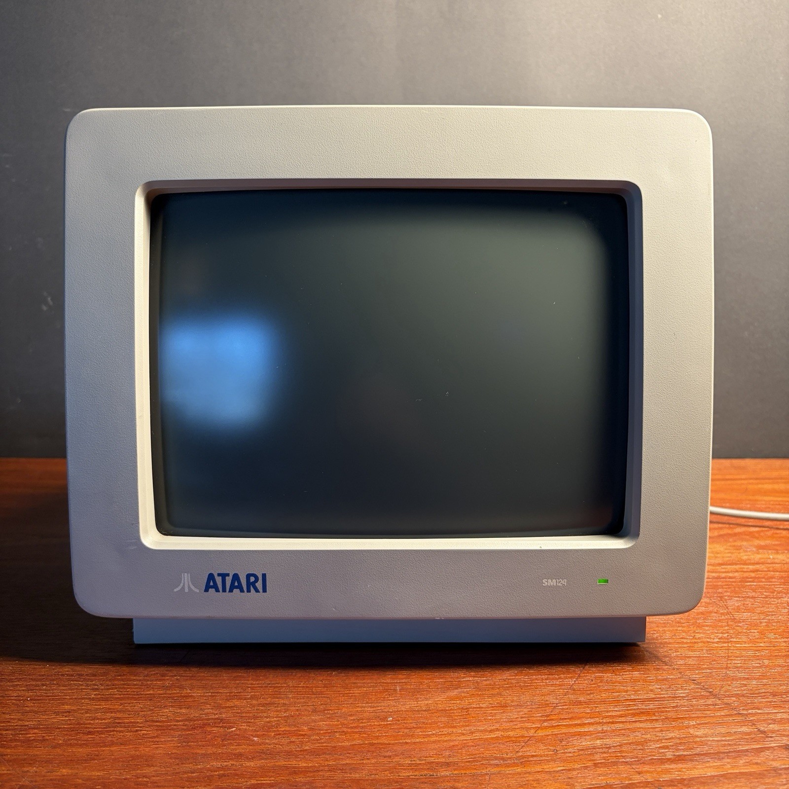 Atari SM124 Monitor October ‘89 Chassis No. MT-9 Tested