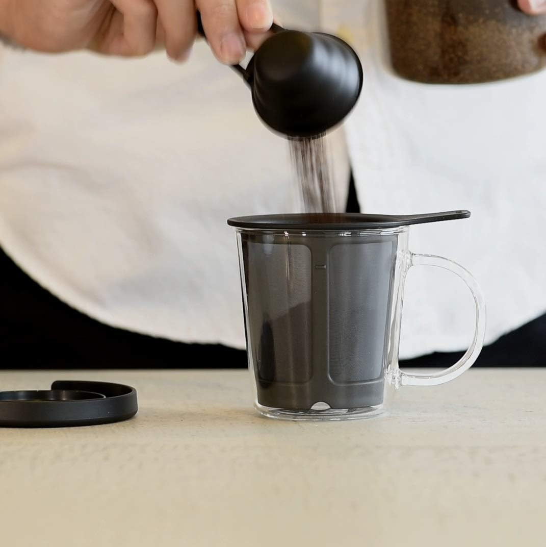 Immersion Coffee Maker, 170Ml, Black