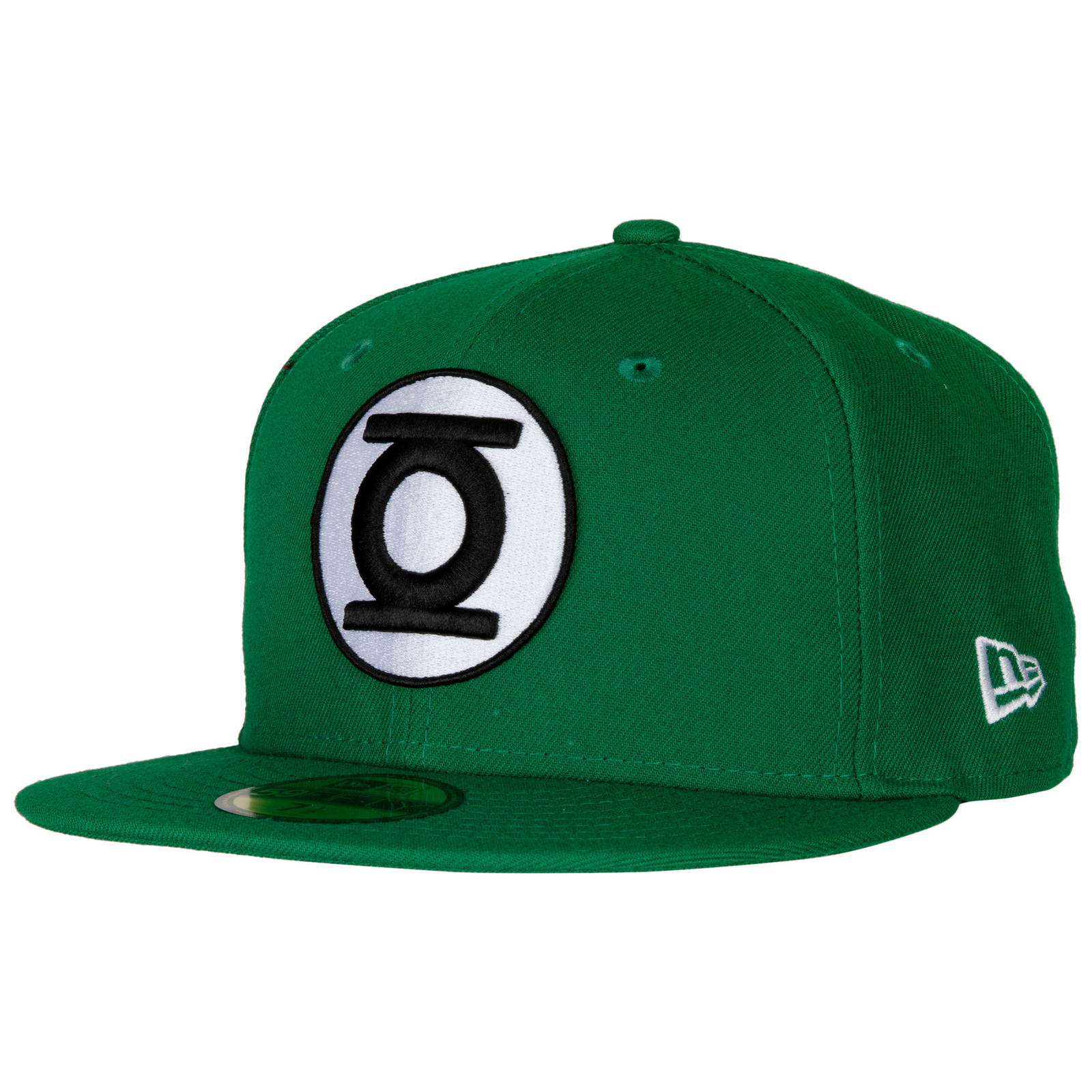 Green Lantern Color Block New Era 59Fifty Fitted Hat Green
