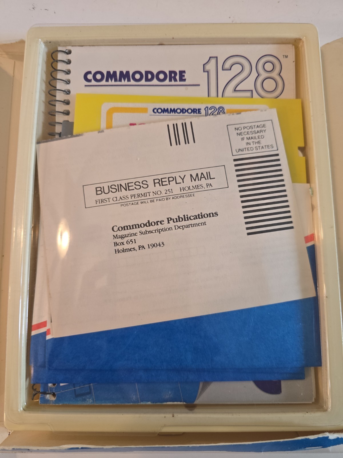 VTG Commodore 128 Jane Integrated Software User's 1985 3 Diskette Application