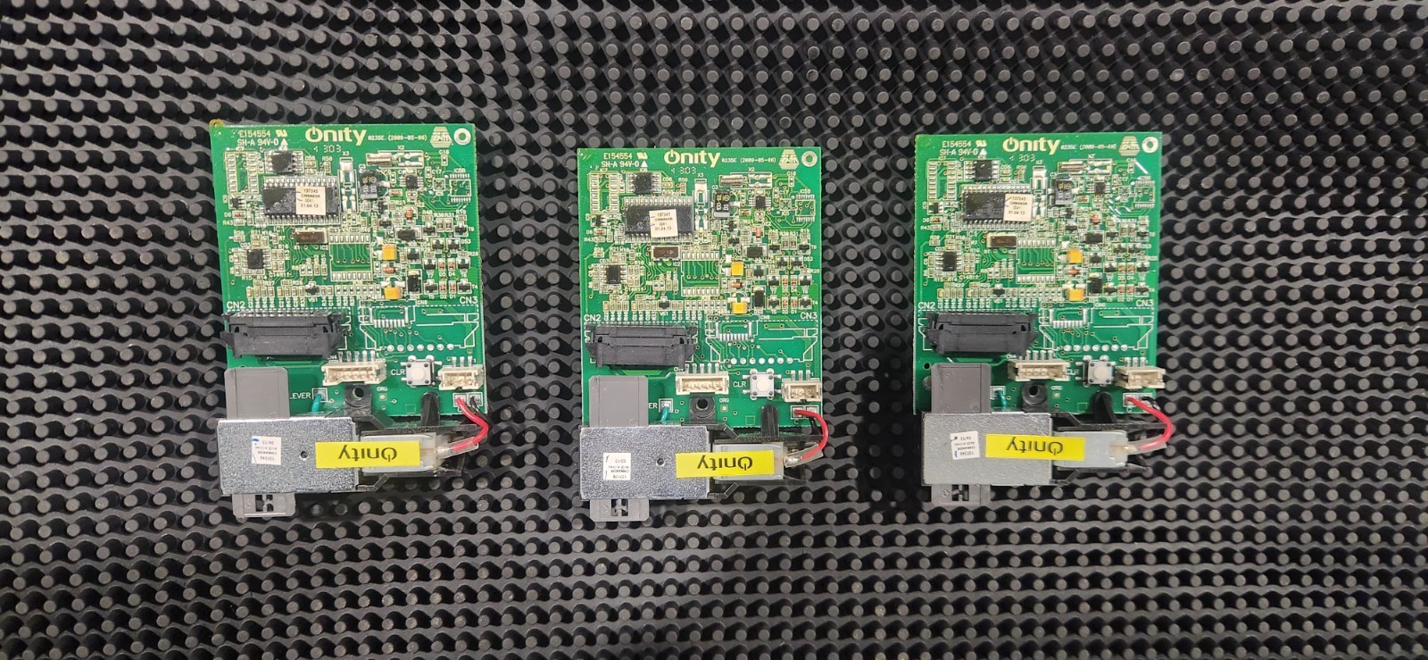 Set of 3 Onity HT24 Hotel Door Lock Motherboard E154554 SH-A 94V-0 Set of 3
