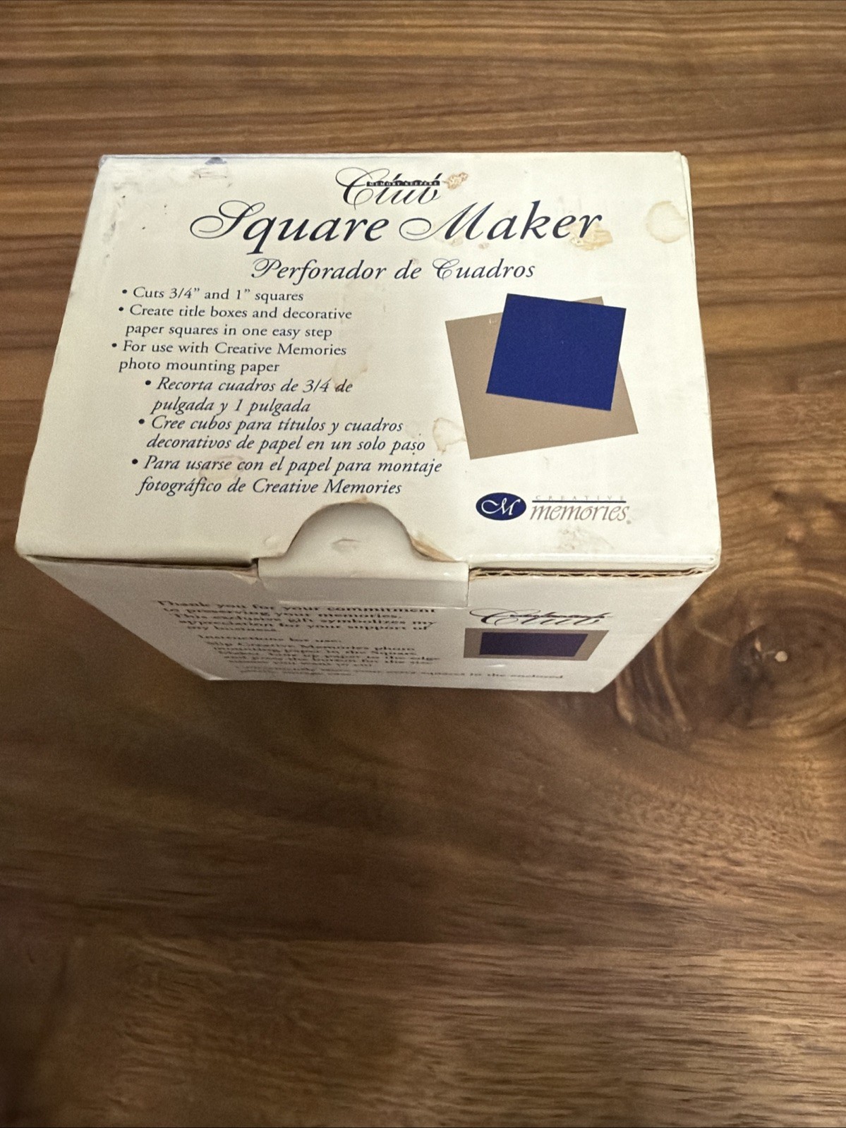 New Creative Memories Club Square Maker 2002-NEW