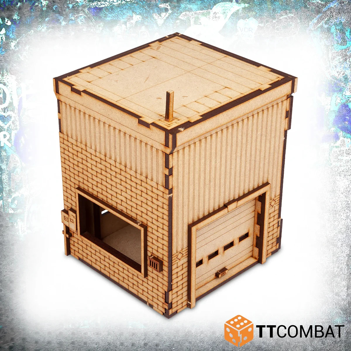 TTCombat TTSCW-DCS-059 Mechanix (City Streets) Garage Building Terrain Kit