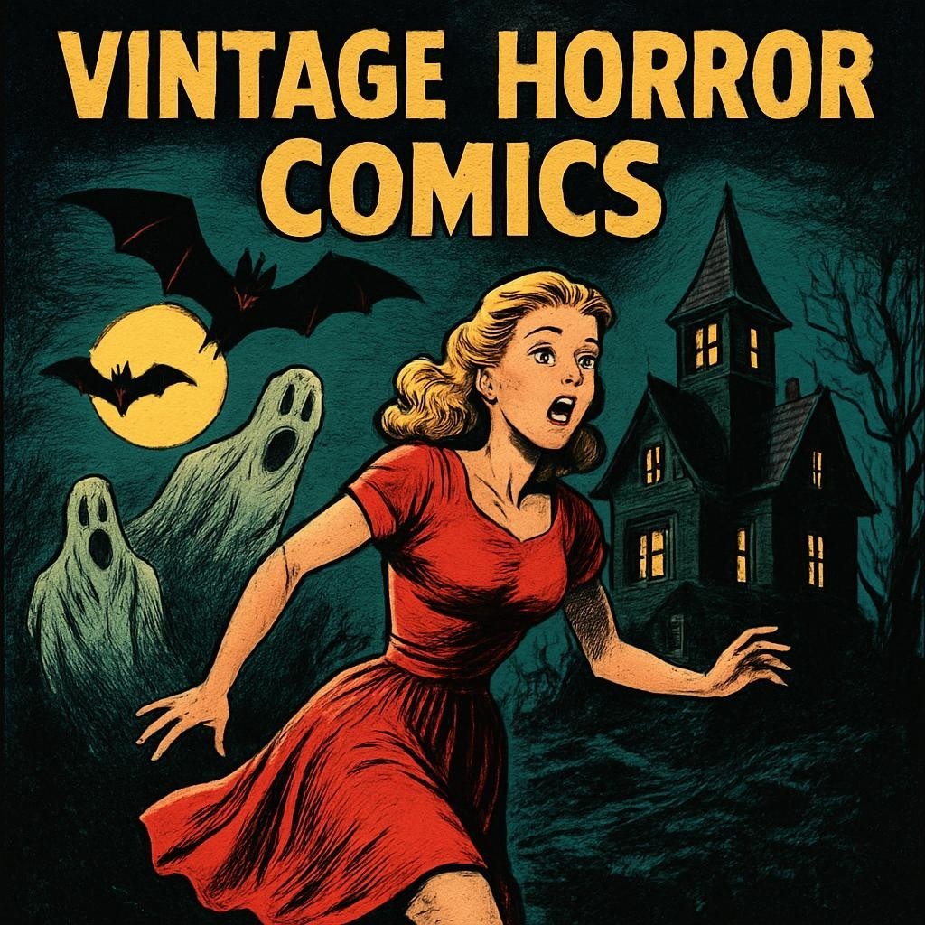 Vintage Horror Comics!! golden, silver, bronze