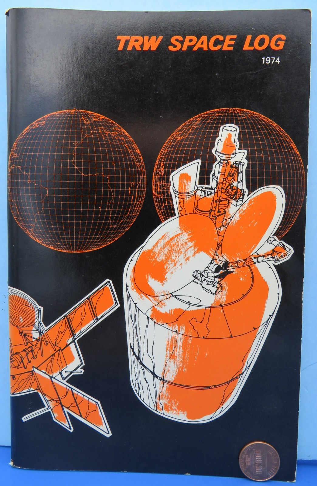 TRW Book '74 vtg NASA Space Log / Soviet Space Program Mariner 10 Interkosmos