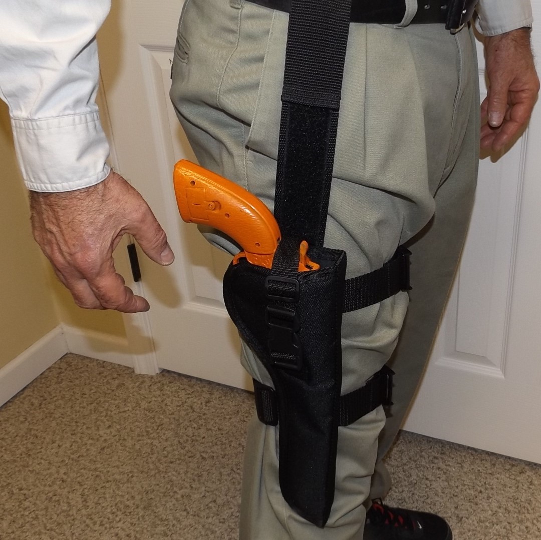 R /L Black / Camo Drop Leg Thigh Holster MAGNUM RESEARCH BFR 7-1/2" / 10" barrel