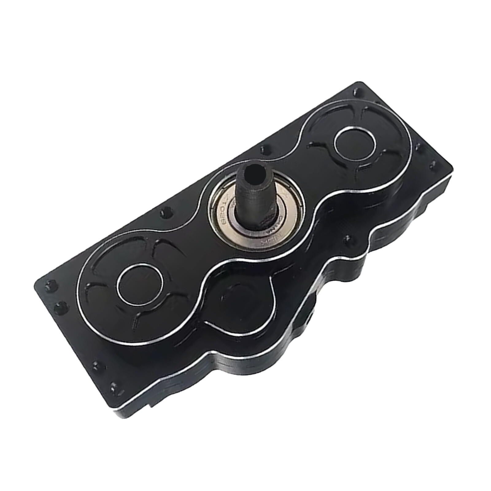 RC Boat Gear Box Forward Reverse Dual Output Transfer f 6.35mm 1/4" RC Tug Yacht