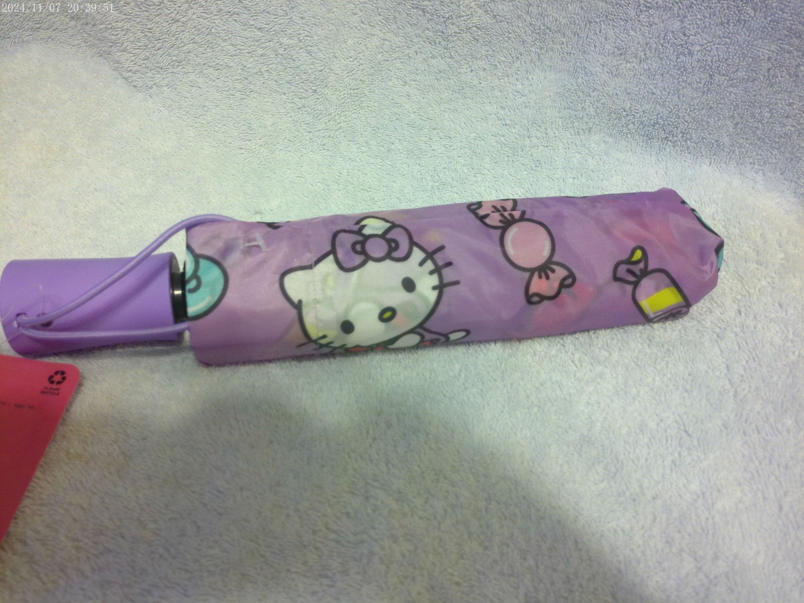Hello Kitty Lavender Multicolor Umbrella