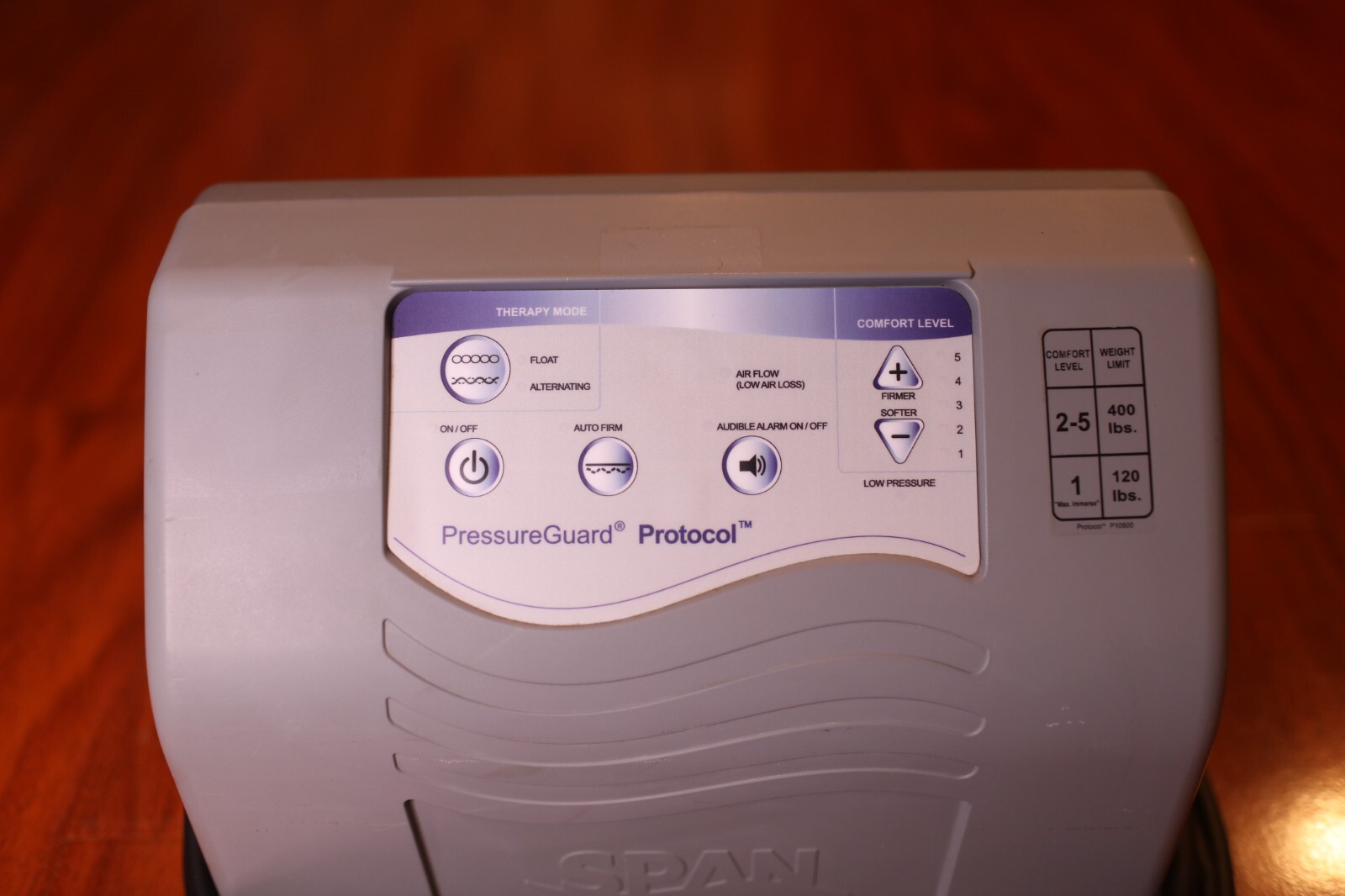 Span America 3400 PressureGuard Protocol Mattress Control Unit
