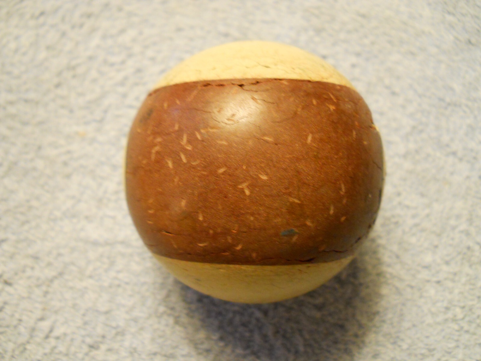 Vintage Clay Billiard Ball- #15