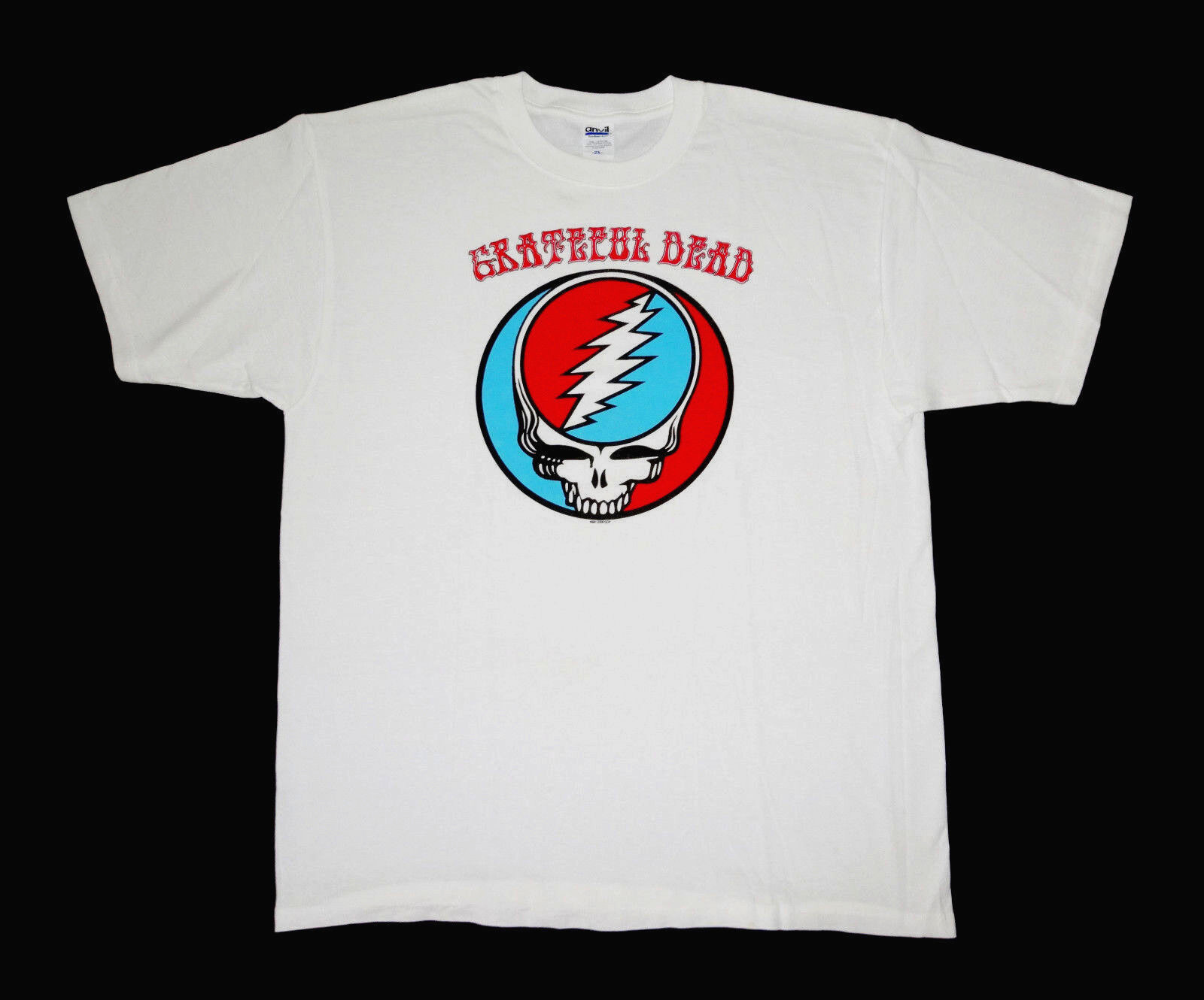 Grateful Dead Shirt T Shirt Steal Your Face Red White Blue SFY GDP 2008 XXL New
