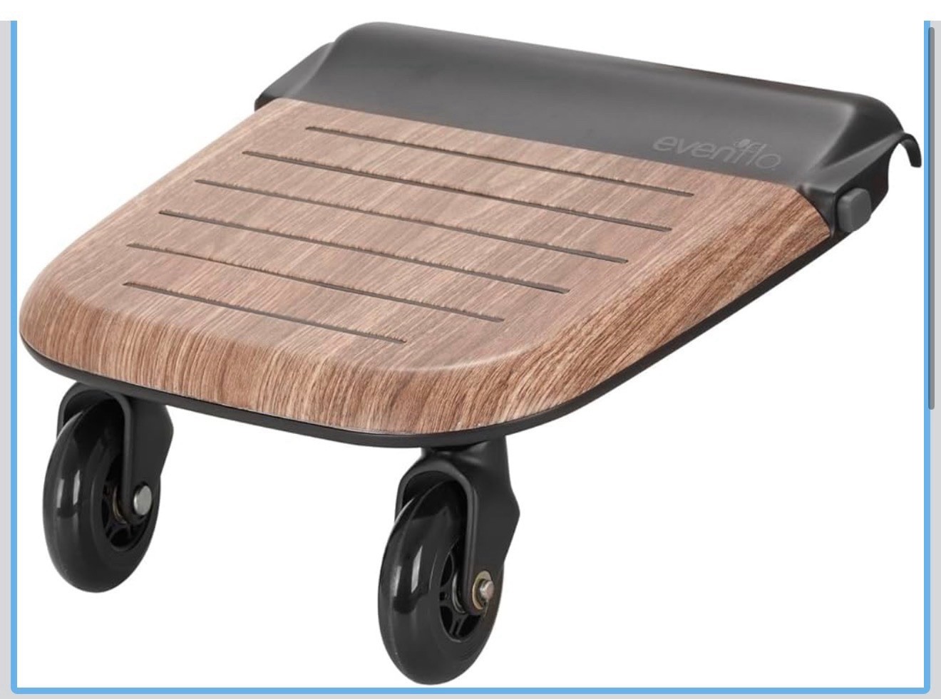 Stroller Rider Board, Convenient Riding Options, Non-Skid Surface, Smooth-Ride W