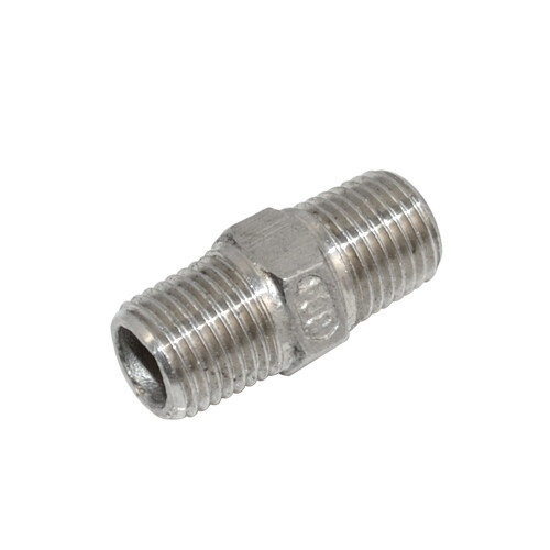 1/4“ inch Male to Male Pipe Fitting Hex Nipple NPT Stainless Steel 304 connector