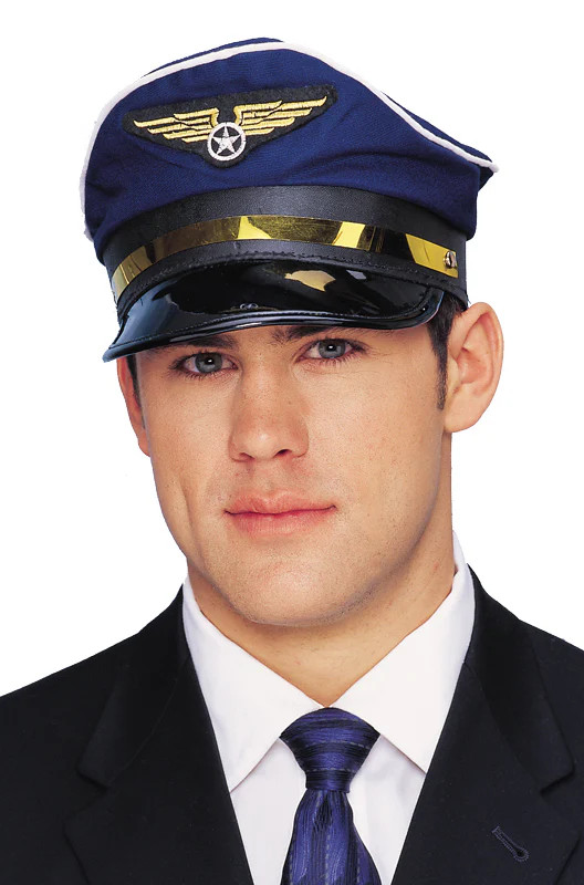 Air Flight Pilot Hat Costume Halloween Accessory