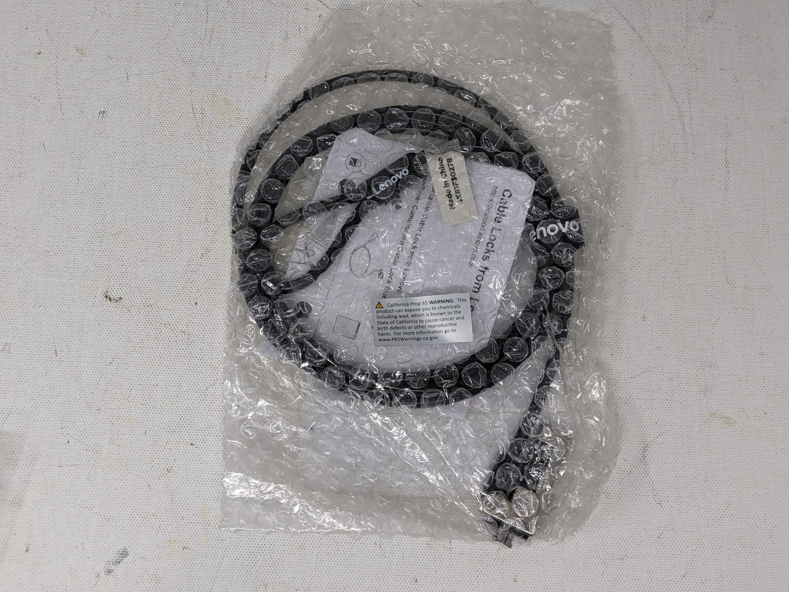 Lenovo Microsaver Combination Cable Lock AXE1F30278
