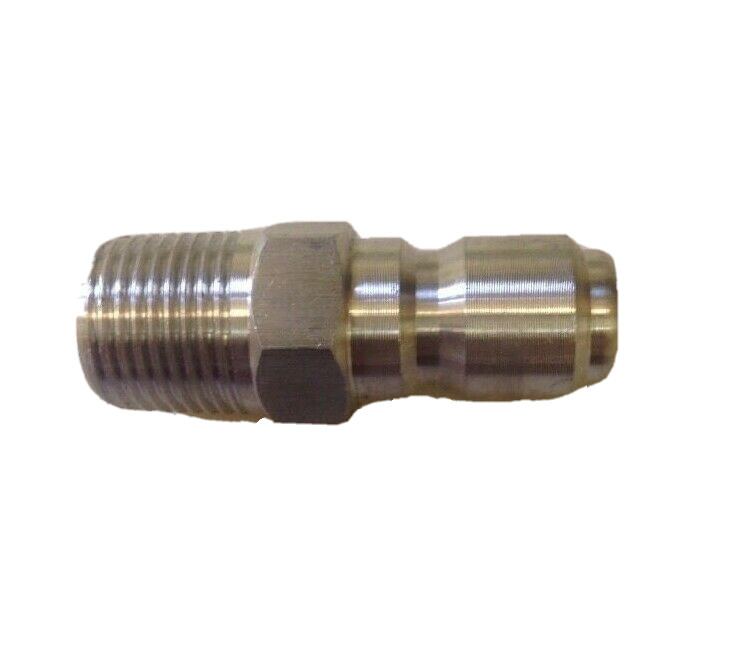 Legacy 8.707-152.0 Pressure Washer Hose Quick Coupler Plug  3/8" MPT  Stainless