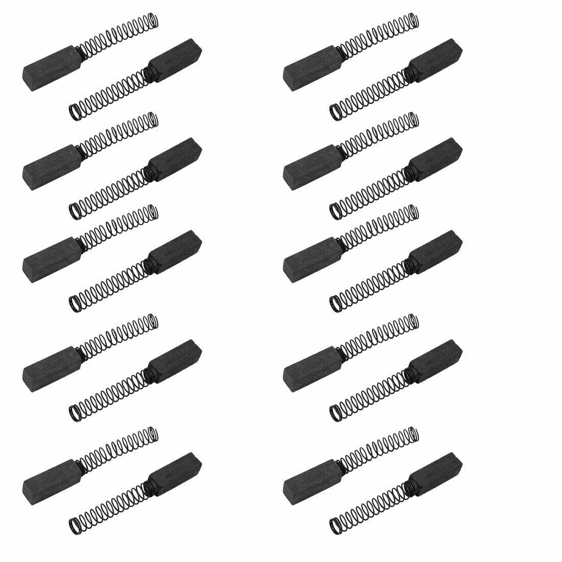 10 Pairs Replacement Carbon Brushes 4 x 4 x 13mm for Generic Electric Motor ✦KD