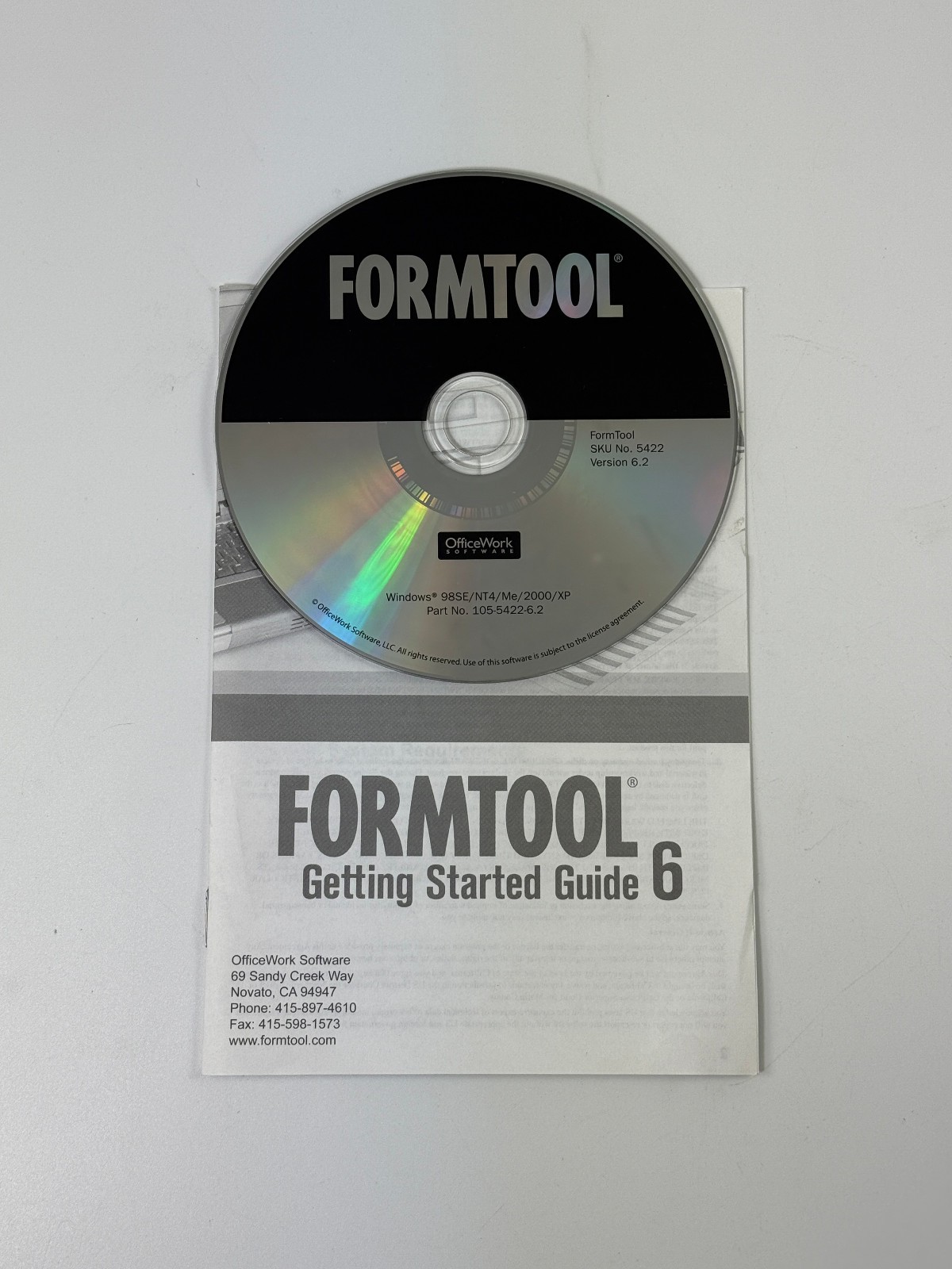 FormTool Software 6.2 PC Software | With Manual & Serial Code