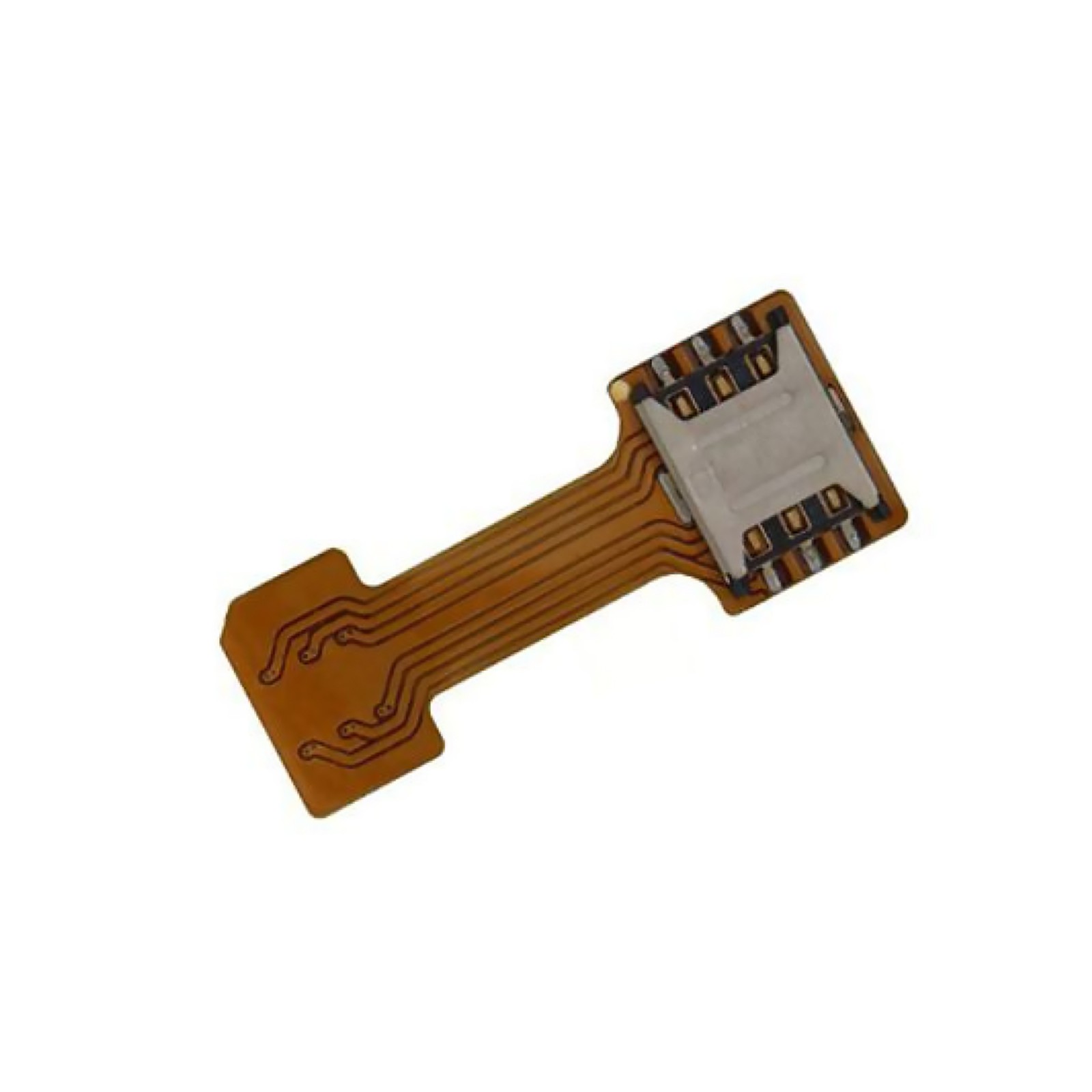 Double Dual SIM Card Micro SD Adapter for Android Phone Extender Nano to NAMO E