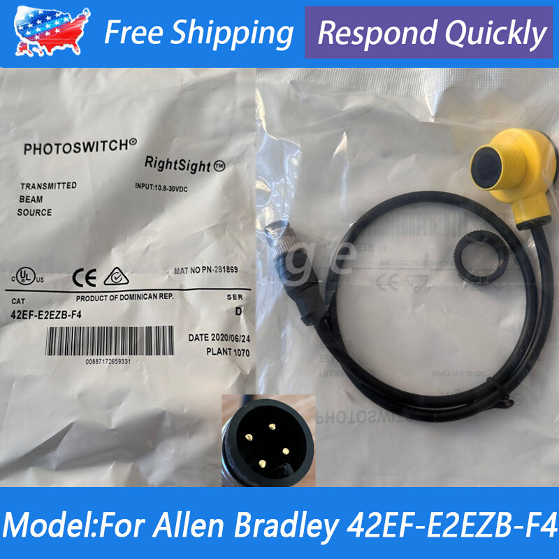 10-30VDC Photoelectric Sensor Proximity Switch For Allen Bradley 42EF-E2EZB-F4