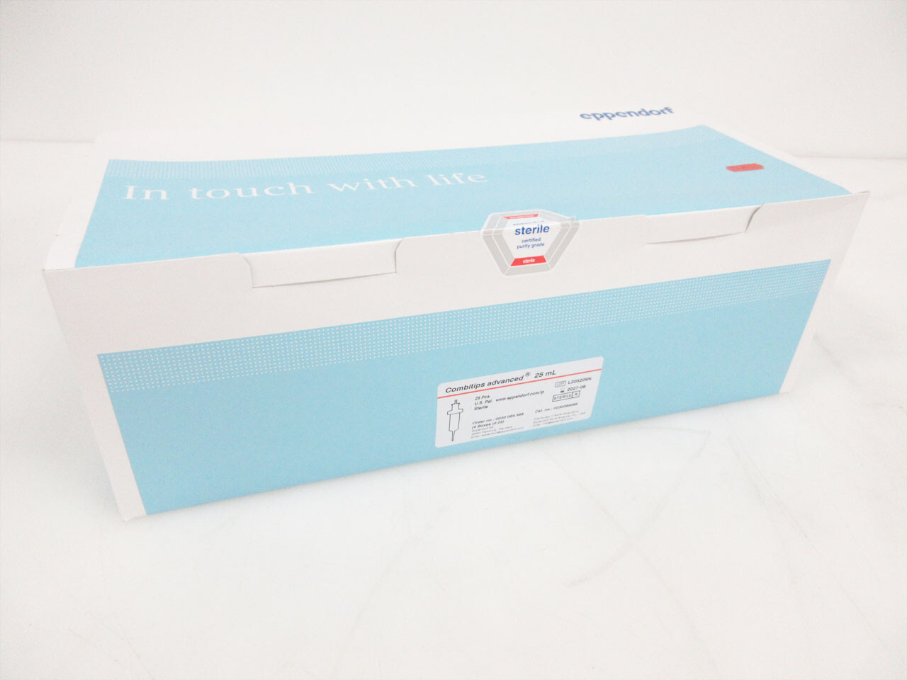 NEW BOX OF EPPENDORF 0030 089.588 COMBITIPS 0030089588 25 mL TIPS PIPETTE