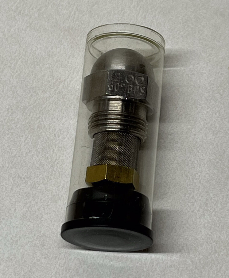 Monarch Oil Burner Bypass Nozzle 12.00 GPH 60 Deg F80BPS-12GPH-60Deg New Surplus