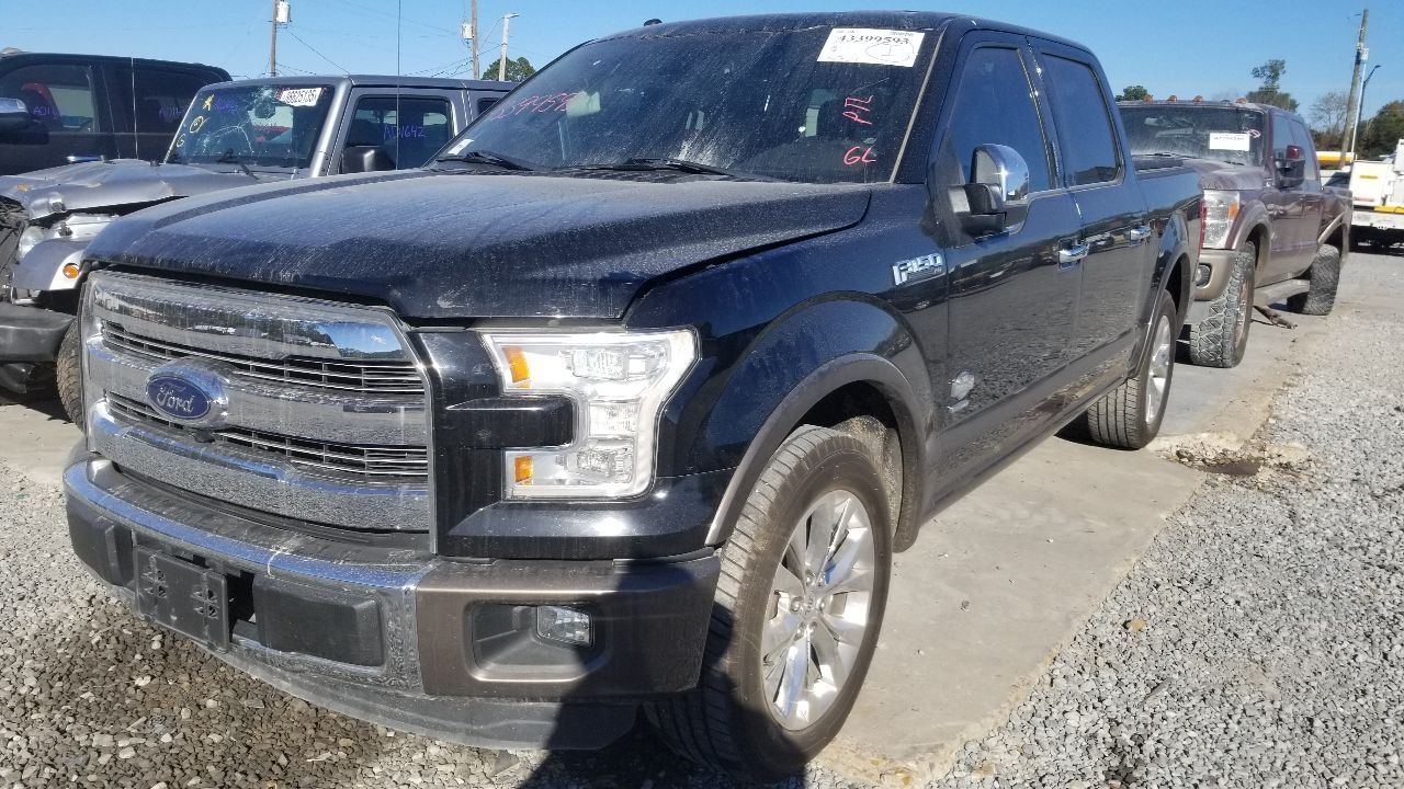 16 FORD F150 UPPER RADIATOR CORE SUPPORT TIE BAR