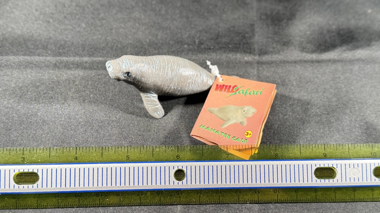 Safari Ltd Manatee Calf Retired Marine Life Collectible Animal Figure 1996 3"